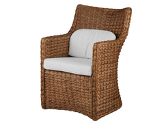 Monteg Nomad Snow/Natural o Arm Chair - Ornate Home