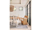 Monteg Nomad Snow/Natural o Arm Chair - Ornate Home