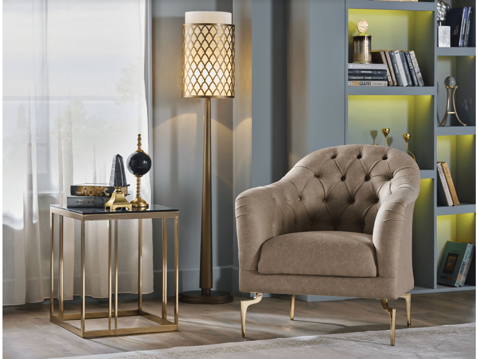 Montego Accent Chair - Ornate Home