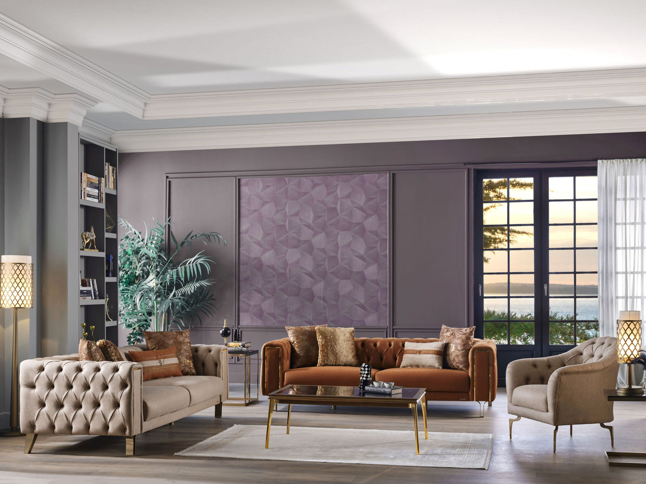 Montego Living Room Set - Ornate Home