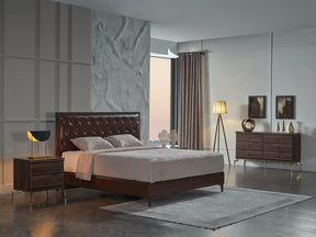 Montego Walnut Bedroom Set - Ornate Home