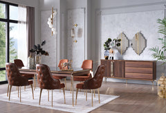 Montego Walnut Buffet - Ornate Home
