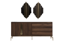Montego Walnut Buffet - Ornate Home