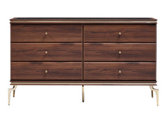 Montego Walnut Dresser - Ornate Home