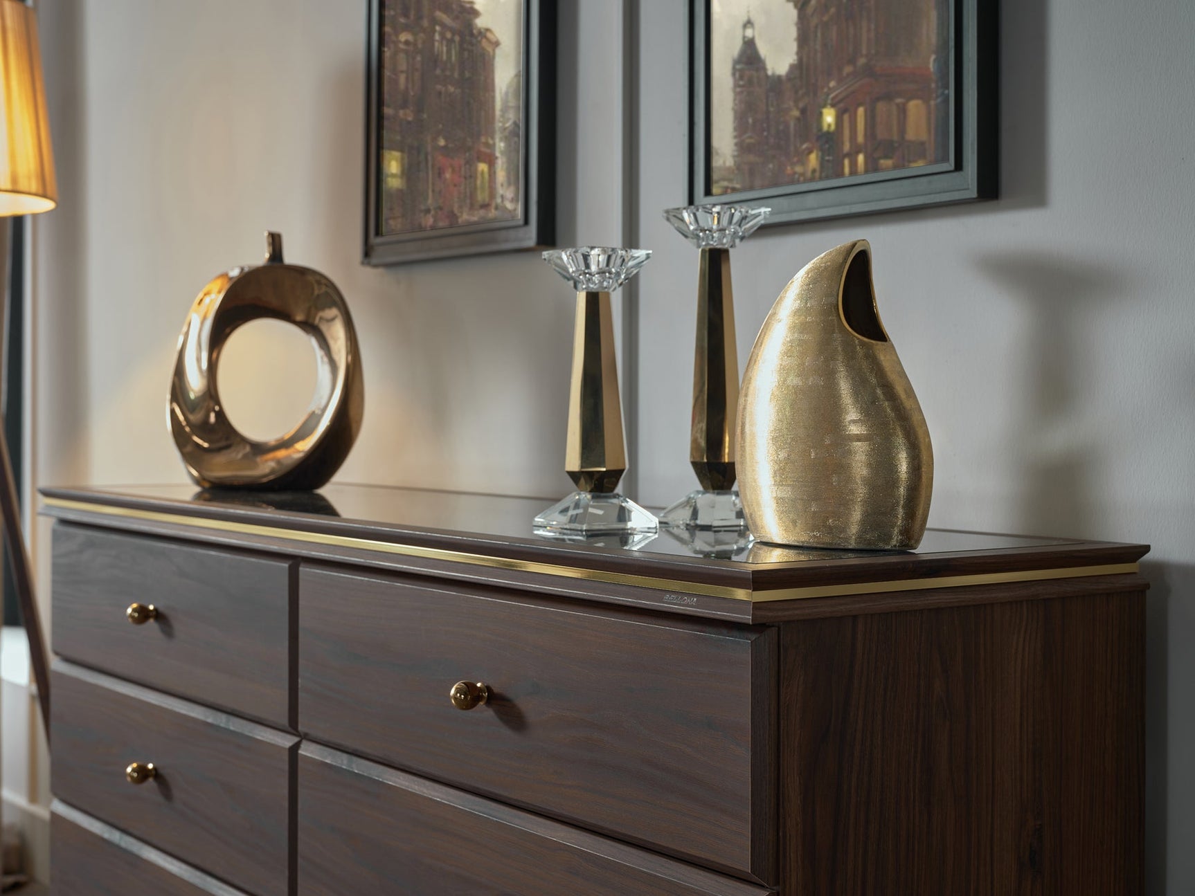 Montego Walnut Dresser - Ornate Home