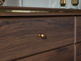 Montego Walnut Dresser - Ornate Home