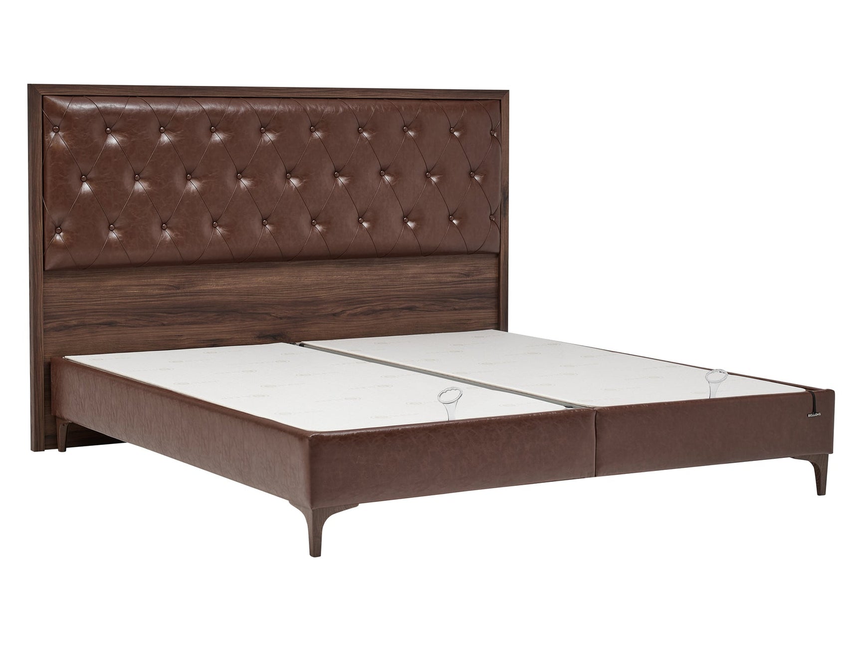 Montego Walnut King Storage Bed - Ornate Home