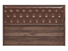 Montego Walnut King Storage Bed - Ornate Home