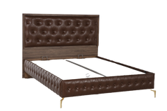 Montego Walnut Queen Headboard - Ornate Home
