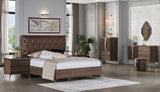 Montego Walnut Queen Storage Bed - Ornate Home