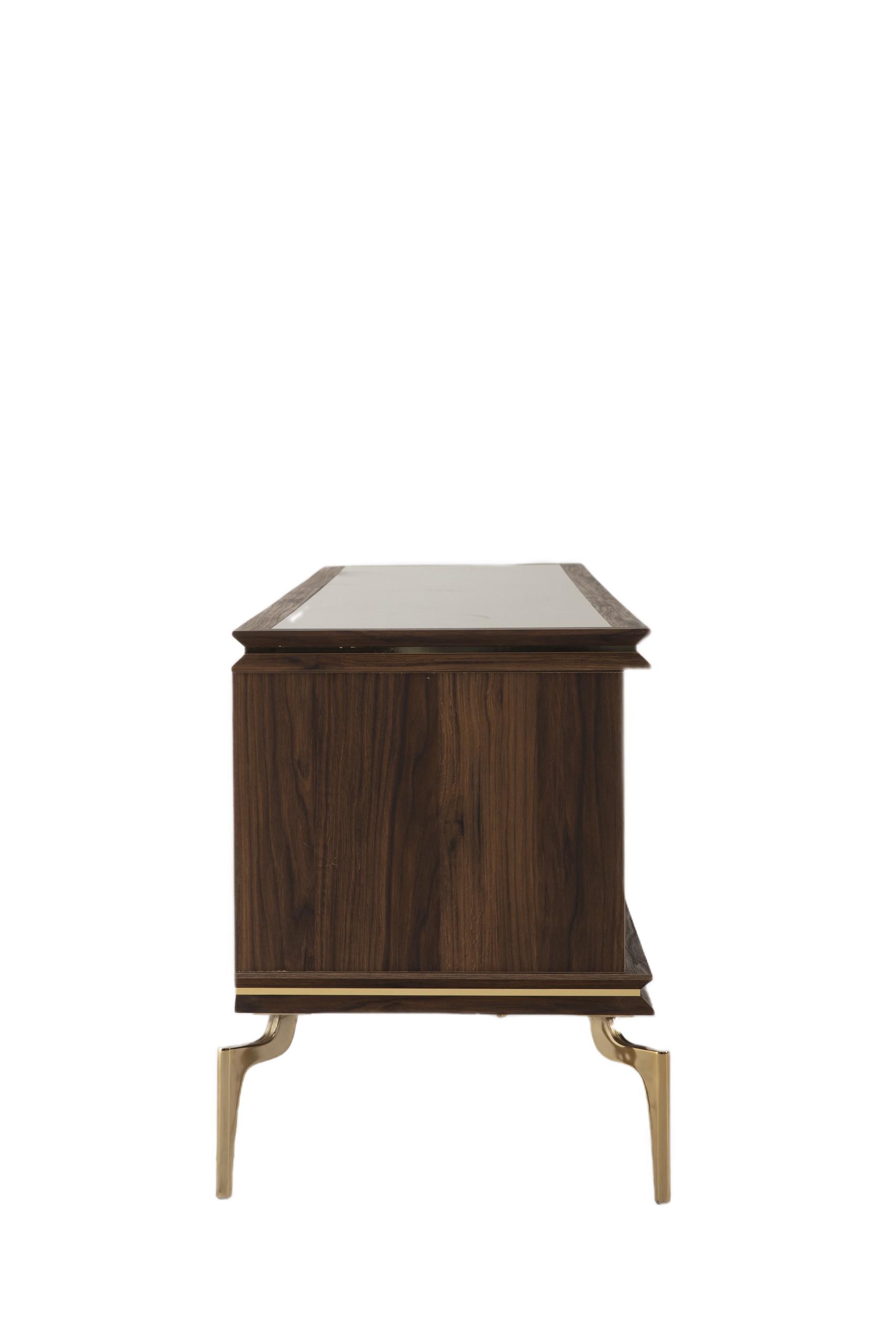 Montego Walnut TV Stand - Ornate Home