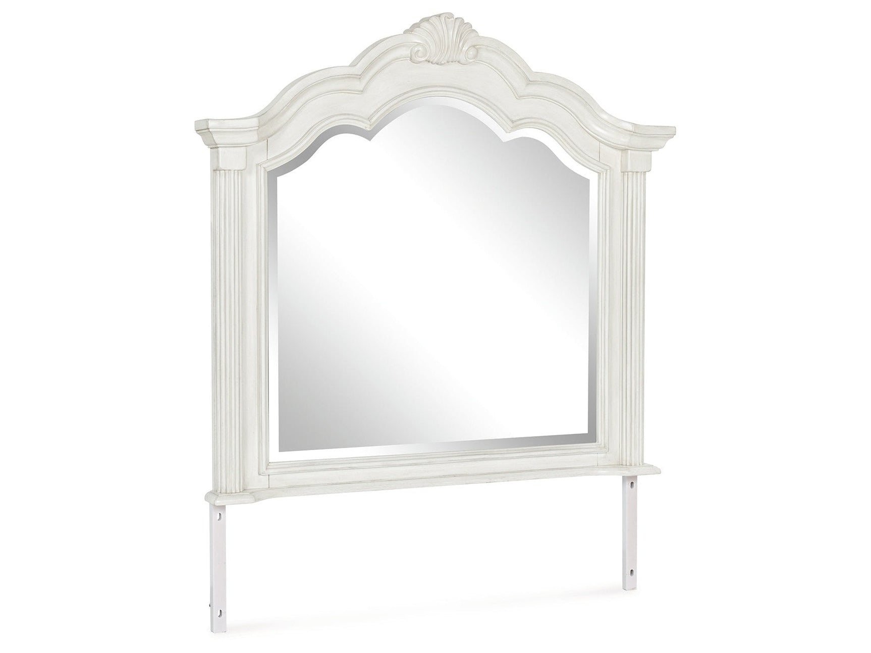 Montelaine Antique White Bedroom Mirror (Online Special Price) - Ornate Home