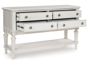 Montelaine Antique White Dining Room Server - Ornate Home