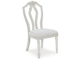 Montelaine Antique White Dining Side Chair (Set of 2) (Online Special Price) - Ornate Home