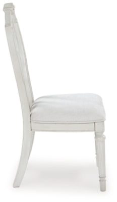 Montelaine Antique White Dining Side Chair (Set of 2) (Online Special Price) - Ornate Home