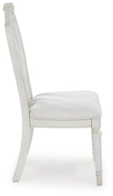 Montelaine Antique White Dining Side Chair (Set of 2) - Ornate Home