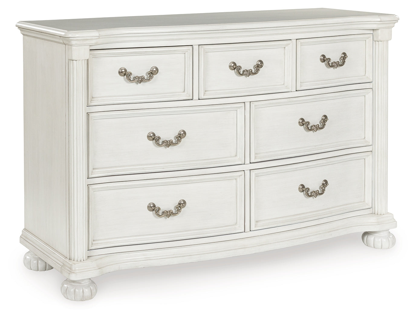 Montelaine Antique White Dresser - Ornate Home