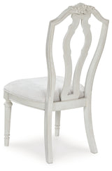 Montelaine Antique White Extension Dining Table and 4 Chairs (Online Special Price) - Ornate Home