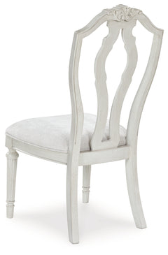 Montelaine Antique White Extension Dining Table and 6 Chairs - Ornate Home