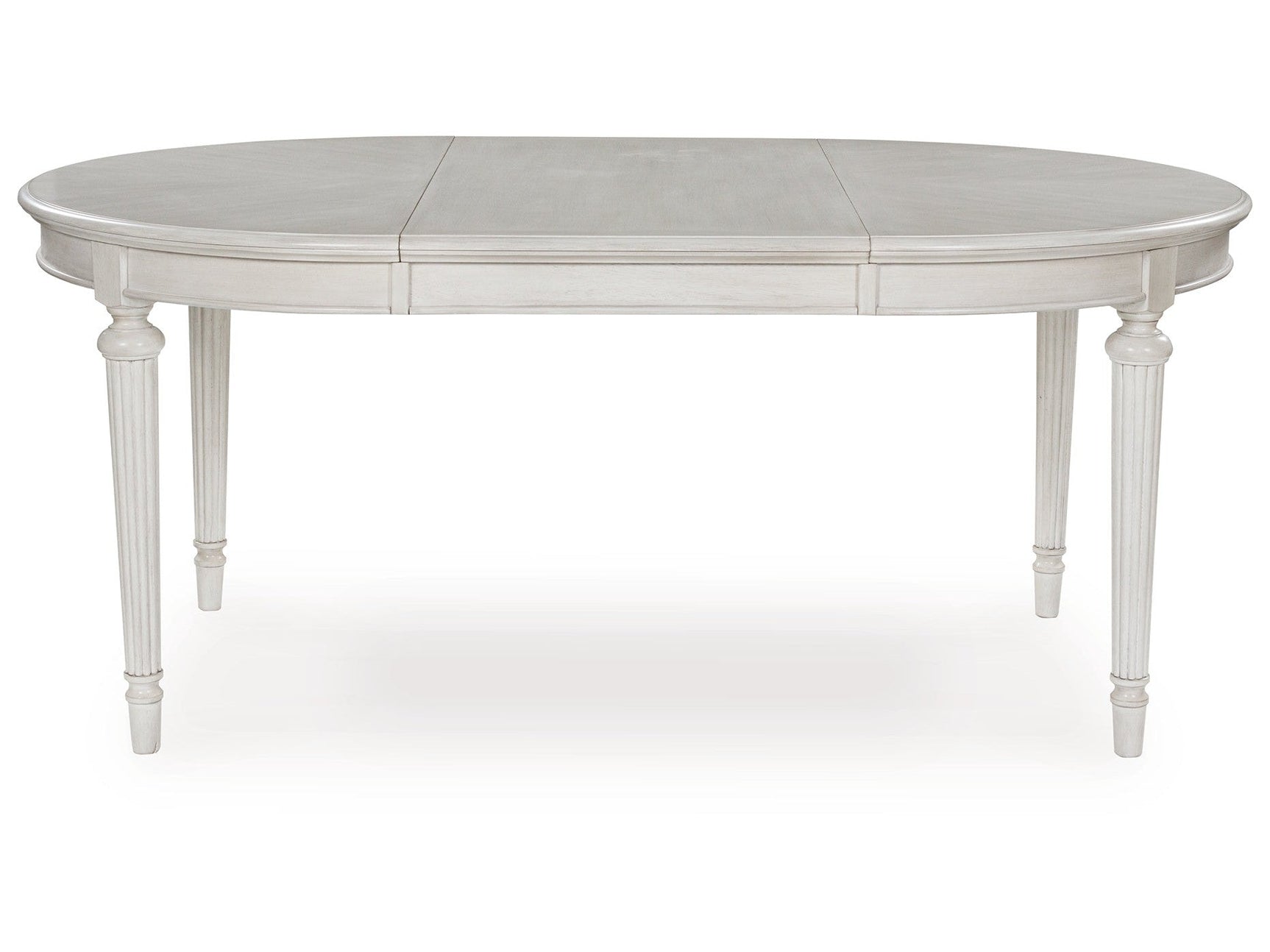 Montelaine Antique White Oval Dining Room Table (Online Special Price) - Ornate Home