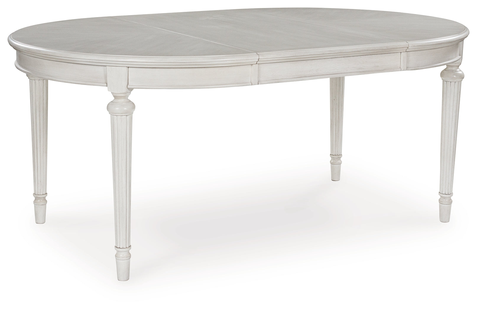 Montelaine Antique White Oval Dining Room Table (Online Special Price) - Ornate Home