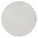 Montelaine Antique White Oval Dining Room Table - Ornate Home