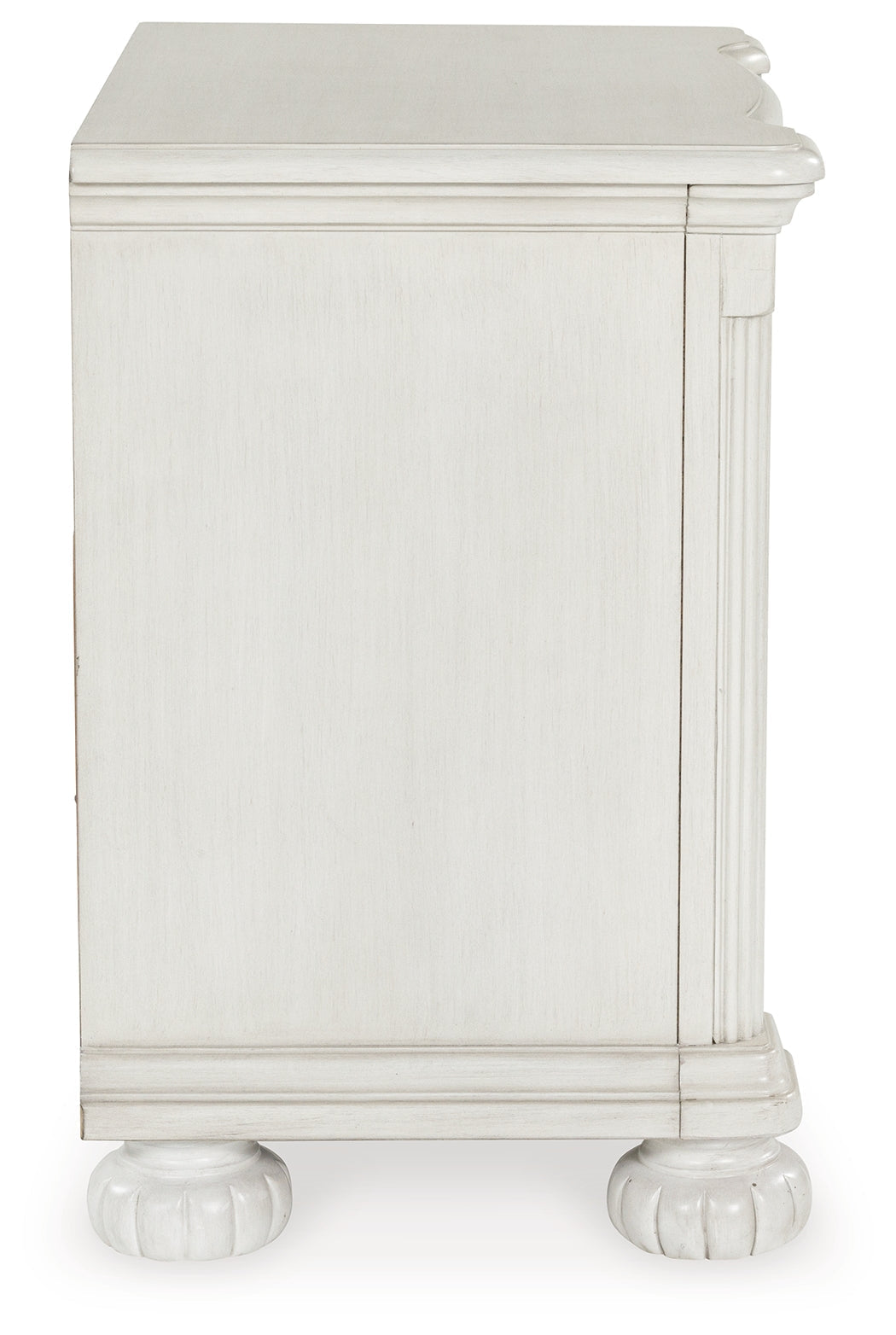 Montelaine Antique White Three Drawer Nightstand (Online Special Price) - Ornate Home