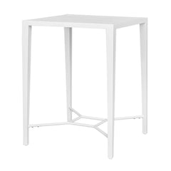 Montellano White Outdoor Bar Table - Ornate Home