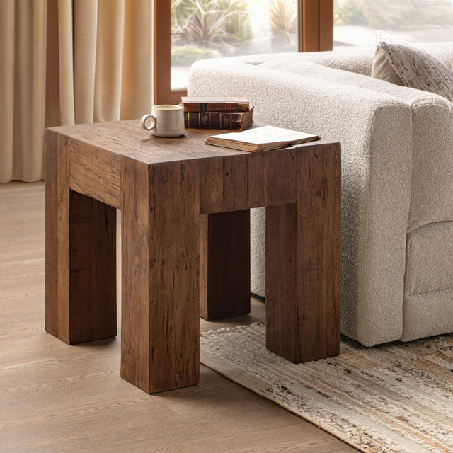 Montera Harvest Mill 24" Square End Table