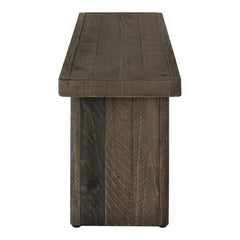 Monterey Aged Brown Bench - Ornate Home