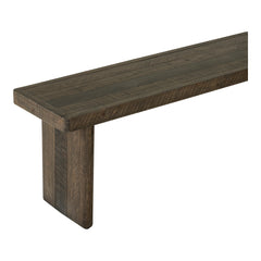 Monterey Aged Brown Bench - Ornate Home