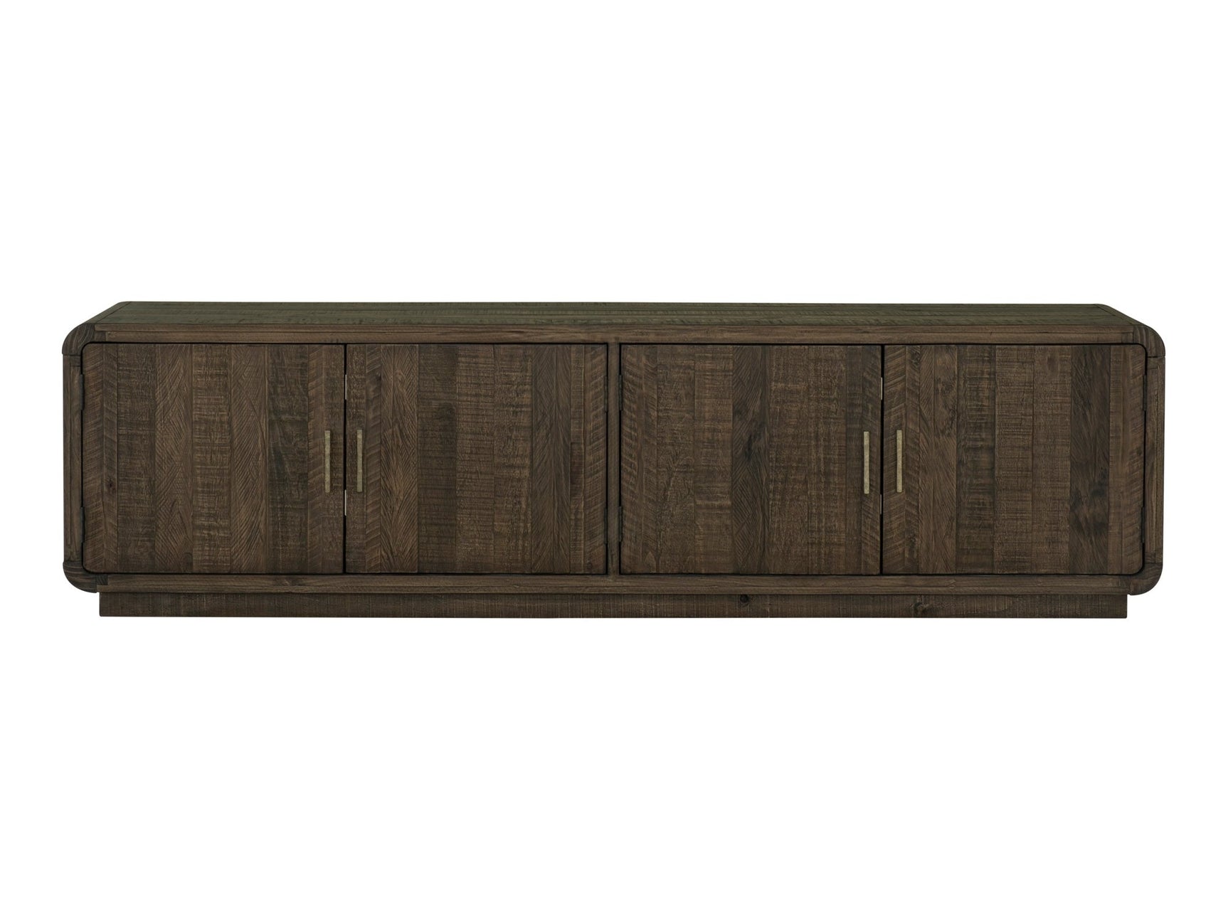 Monterey Aged Brown Media Cabinet - Ornate Home