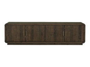Monterey Aged Brown Media Cabinet - Ornate Home