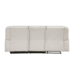 Monterey Beige 2-Piece Reclining Sectional with Right Chaise - Ornate Home