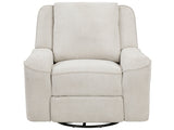 Monterey Beige Swivel Reclining Chair - Ornate Home
