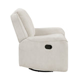 Monterey Beige Swivel Reclining Chair - Ornate Home