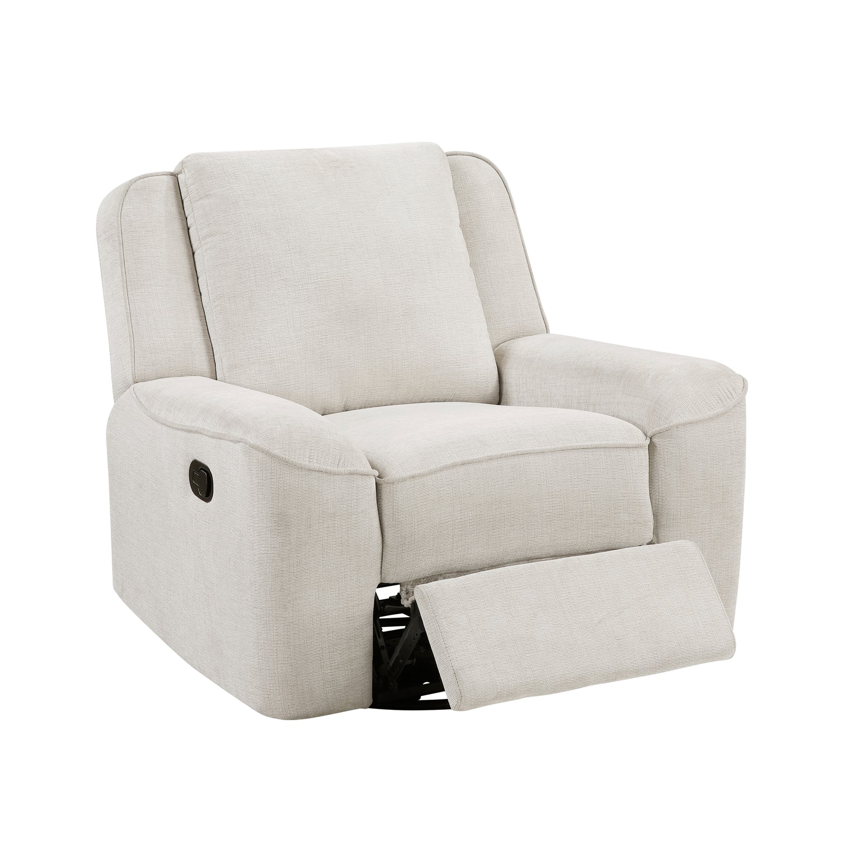 Monterey Beige Swivel Reclining Chair - Ornate Home