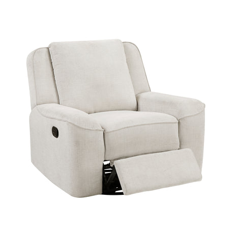Monterey Beige Swivel Reclining Chair - Ornate Home