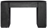 Monterey Black Wood And Oak Veneer Console Table - Ornate Home