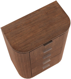 Monterey Brown/Silver Wood And Oak Veneer Chest - Ornate Home