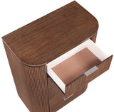 Monterey Brown/Silver Wood And Oak Veneer Chest - Ornate Home
