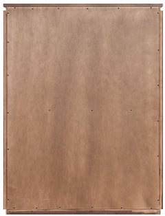 Monterey Brown/Silver Wood And Oak Veneer Chest - Ornate Home