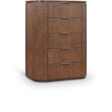 Monterey Brown/Silver Wood And Oak Veneer Chest - Ornate Home