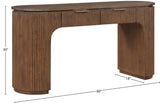 Monterey Brown/Silver Wood And Oak Veneer Desk - Ornate Home