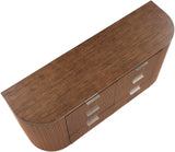 Monterey Brown/Silver Wood And Oak Veneer Dresser - Ornate Home