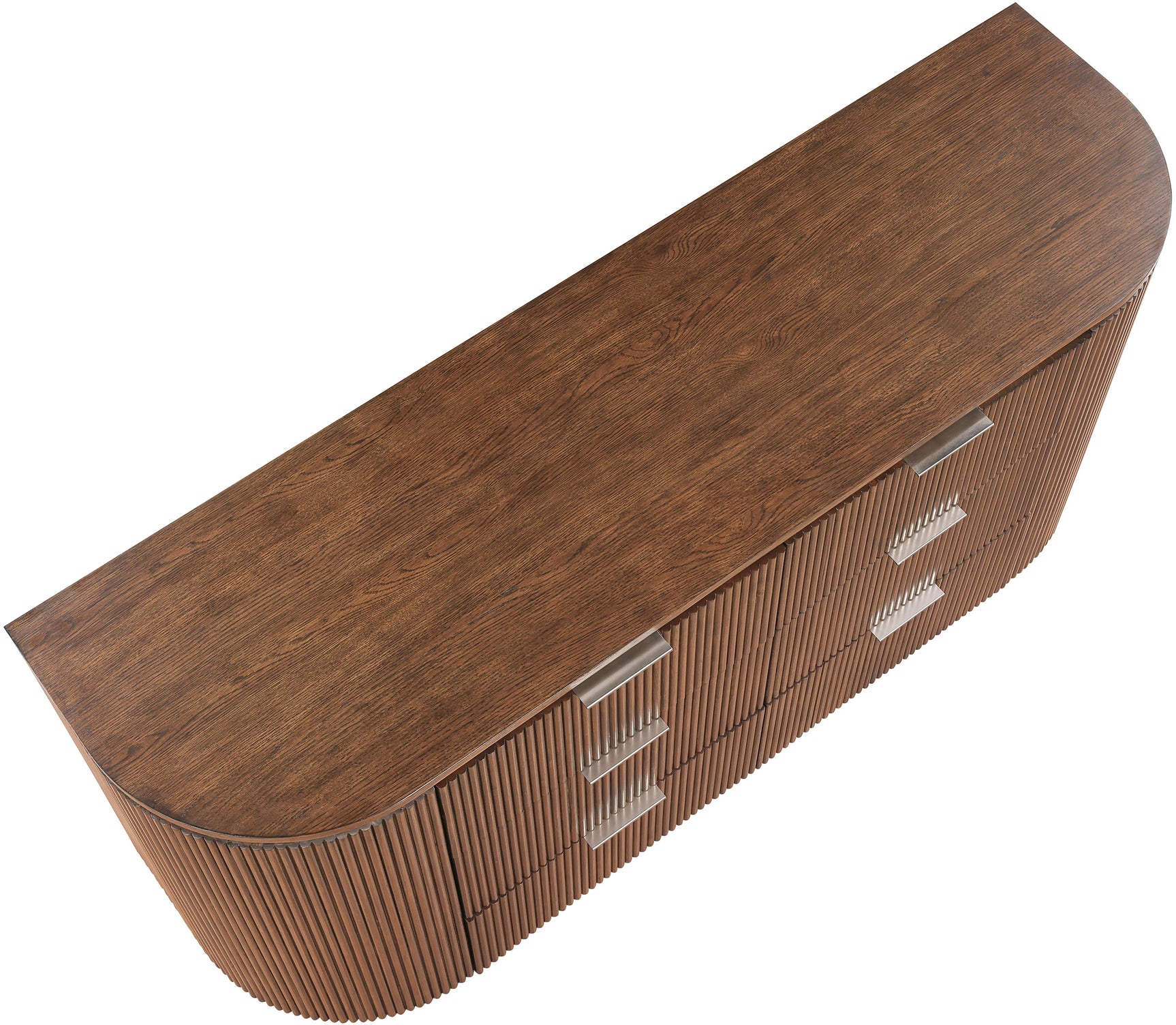 Monterey Brown/Silver Wood And Oak Veneer Dresser - Ornate Home