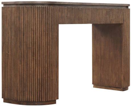 Monterey Brown Wood And Oak Veneer Console Table - Ornate Home