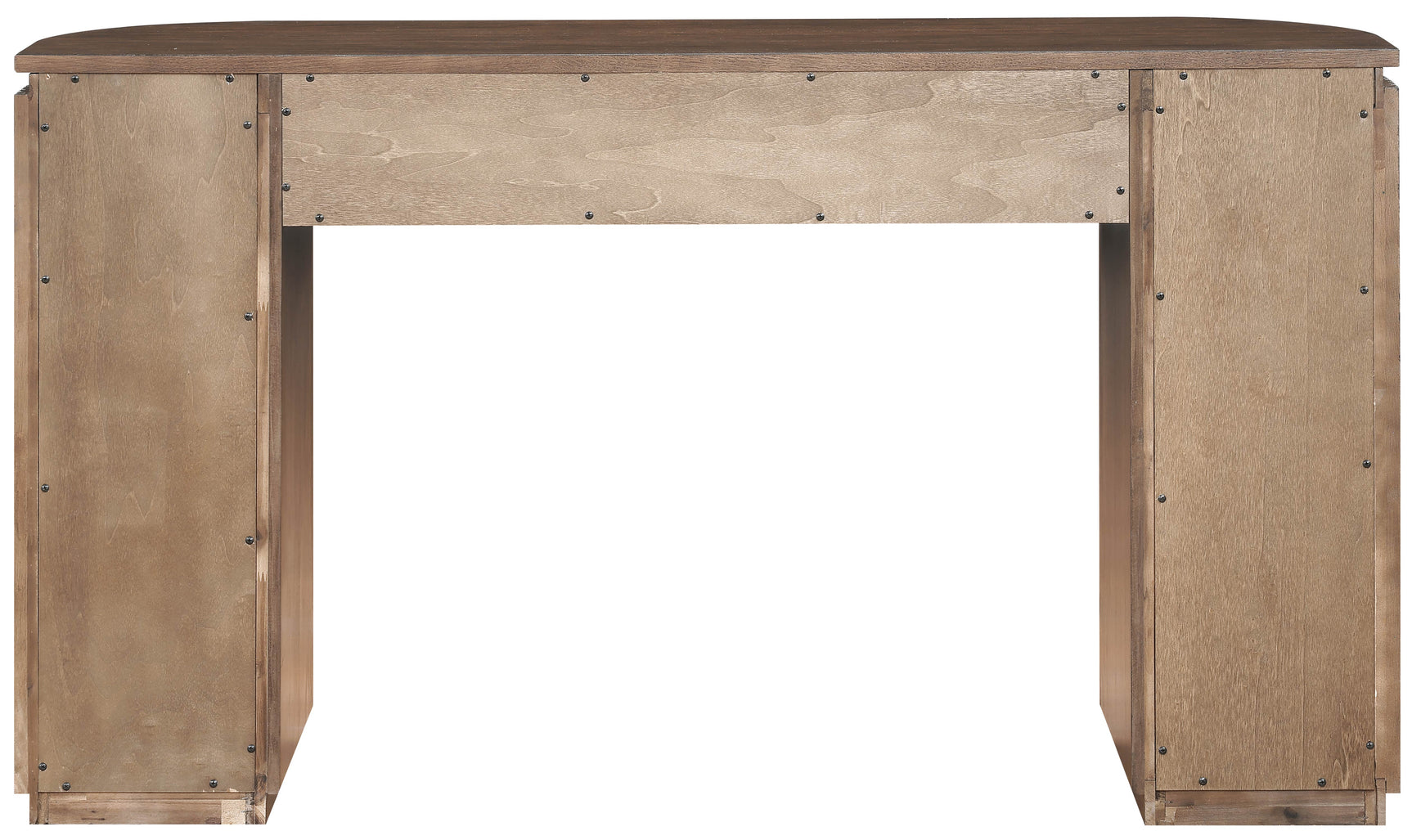 Monterey Brown Wood And Oak Veneer Console Table - Ornate Home