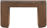 Monterey Brown Wood And Oak Veneer Console Table - Ornate Home