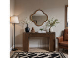 Monterey Brown Wood And Oak Veneer Console Table - Ornate Home